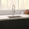 36 In. Meribel Undermount Single Bowl Satin Stainless Steel Kitchen Sink With Bottom Grid