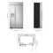 26 Cu. Ft. Smart Side-by-side Built-in Refrigerator With Ice & Water Dispenser