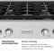 30 In. Paramount Gas Rangetop With 4 Burners And Porcelain Cooktop In Stainless Steel