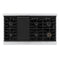 48 In. Paramount Gas Rangetop With 8 Burners And Porcelain Cooktop In Stainless Steel