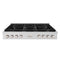 48 In. Paramount Gas Rangetop With 8 Burners And Porcelain Cooktop In Stainless Steel