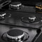 36 In. Paramount Gas Rangetop With 6 Burners And Porcelain Cooktop In Black Stainless Steel