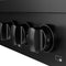 36 In. Paramount Gas Rangetop With 6 Burners And Porcelain Cooktop In Black Stainless Steel