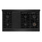 48 In. Paramount Gas Rangetop With 8 Burners And Porcelain Cooktop In Black Stainless Steel