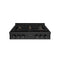 36 In. Paramount Gas Rangetop With 6 Brass Burners And Porcelain Cooktop In Black Stainless Steel
