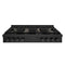48 In. Paramount Gas Rangetop With 8 Brass Burners And Porcelain Cooktop In Black Stainless Steel