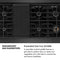 48 In. Paramount Gas Rangetop With 8 Burners And Porcelain Cooktop In Black Satin Stainless Steel