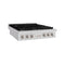 36 In. Paramount Gas Rangetop With 6 Burners And Porcelain Cooktop In Satin Stainless Steel