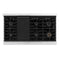 48 In. Paramount Gas Rangetop With 8 Burners And Porcelain Cooktop In Satin Stainless Steel
