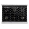 Autograph Edition 36 In. Paramount Gas Rangetop With 6 Burners And Porcelain Cooktop In Satin Stainless Steel With Champagne Bronze Accents