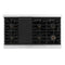Autograph Edition 48 In. Paramount Gas Rangetop With 8 Burners And Porcelain Cooktop In Satin Stainless Steel With Polished Gold Accents