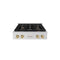 Autograph Edition 30 In. Paramount Gas Rangetop With 4 Burners And Porcelain Cooktop In Stainless Steel With Champagne Bronze Accents