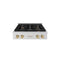 Autograph Edition 30 In. Paramount Gas Rangetop With 4 Burners And Porcelain Cooktop In Stainless Steel With Champagne Bronze Accents