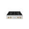 Autograph Edition 30 In. Paramount Gas Rangetop With 4 Burners And Porcelain Cooktop In Stainless Steel With Polished Gold Accents