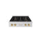 Autograph Edition 30 In. Paramount Gas Rangetop With 4 Burners And Porcelain Cooktop In Stainless Steel With Polished Gold Accents