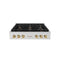 Autograph Edition 36 In. Paramount Gas Rangetop With 6 Burners And Porcelain Cooktop In Stainless Steel With Polished Gold Accents