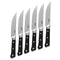 6-Piece Professional German Steel Steak Knife Set