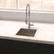 15 In. Donner Topmount Single Bowl Bar Kitchen Sink In Stainless Steel