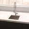 15 In. Donner Topmount Single Bowl Bar Kitchen Sink In Stainless Steel
