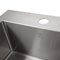 15 In. Donner Topmount Single Bowl Bar Kitchen Sink In Stainless Steel