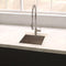 15 In. Donner Topmount Single Bowl Satin Stainless Steel Bar Kitchen Sink