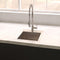 15 In. Donner Topmount Single Bowl Satin Stainless Steel Bar Kitchen Sink