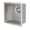 15 In. Boreal Undermount Single Bowl Bar Kitchen Sink In Stainless Steel