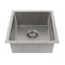 15 In. Boreal Undermount Single Bowl Bar Kitchen Sink In Stainless Steel