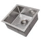 15 In. Boreal Undermount Single Bowl Satin Stainless Steel Bar Kitchen Sink