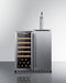 30" Wide Built-In Indoor/Outdoor Combination Wine Cellar/Kegerator