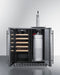 30" Wide Built-In Indoor/Outdoor Combination Wine Cellar/Kegerator