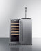 30" Wide Built-In Indoor/Outdoor Combination Beverage Center/Kegerator