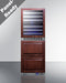 24" Wide Combination Dual-Zone Wine Cellar and 2-Drawer All-Freezer (Panels Not Included)