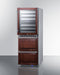 24" Wide Combination Dual-Zone Wine Cellar and 2-Drawer All-Freezer (Panels Not Included)