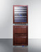 24" Wide Combination Dual-Zone Wine Cellar and 2-Drawer All-Freezer (Panels Not Included)
