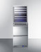 24" Wide Combination Dual-Zone Wine Cellar and 2-Drawer All-Freezer