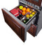 24" Wide Combination Dual-Zone Wine Cellar and 2-Drawer All-Refrigerator (Panels Not Included)