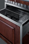 24" Wide Combination Dual-Zone Wine Cellar and 2-Drawer All-Refrigerator (Panels Not Included)