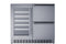36" Wide Combination Wine Cellar & 2-Drawer Refrigerator