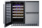 36" Wide Combination Wine Cellar & 2-Drawer Refrigerator