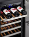 36" Wide Combination Wine Cellar & 2-Drawer Refrigerator