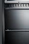 24" Wide Combination Dual-Zone Wine Cellar and 2-Drawer Refrigerator-Freezer