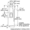Freedom® Built-in Freezer Column 24'' Panel Ready, External Ice & Water Dispenser, Right Hinge