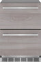 Freedom® Under Counter Double Drawer Refrigerator 24'' Panel Ready