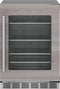 Freedom® Under Counter Refrigerator With Glass Door 24'' Panel Ready, Right Hinge