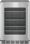 Freedom® Under Counter Refrigerator With Glass Door 24'' Masterpiece® , Left Hinge