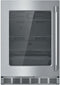 Freedom® Under Counter Refrigerator With Glass Door 24'' Professional , Left Hinge
