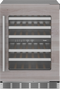 Freedom® Under Counter Wine Cooler With Glass Door 24'' Panel Ready, Right Hinge