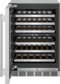 Freedom® Under Counter Wine Cooler With Glass Door 24'' Masterpiece® , Left Hinge