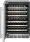Freedom® Under Counter Wine Cooler With Glass Door 24'' Masterpiece® , Left Hinge
